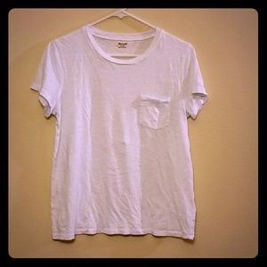 White Madewell tee shirt