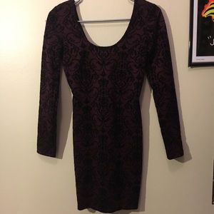Tight Burgandy Dress