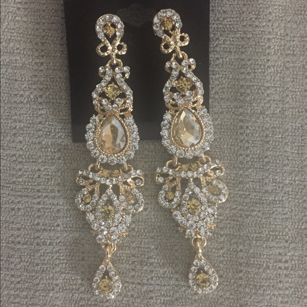NEW Extra Long Chandelier Earrings