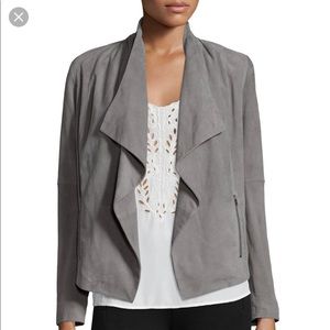 Joke Grey Soft Leather Jacket