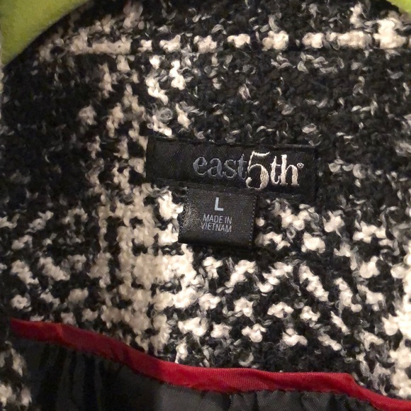 Tweed Pea Coat - Picture 3 of 3