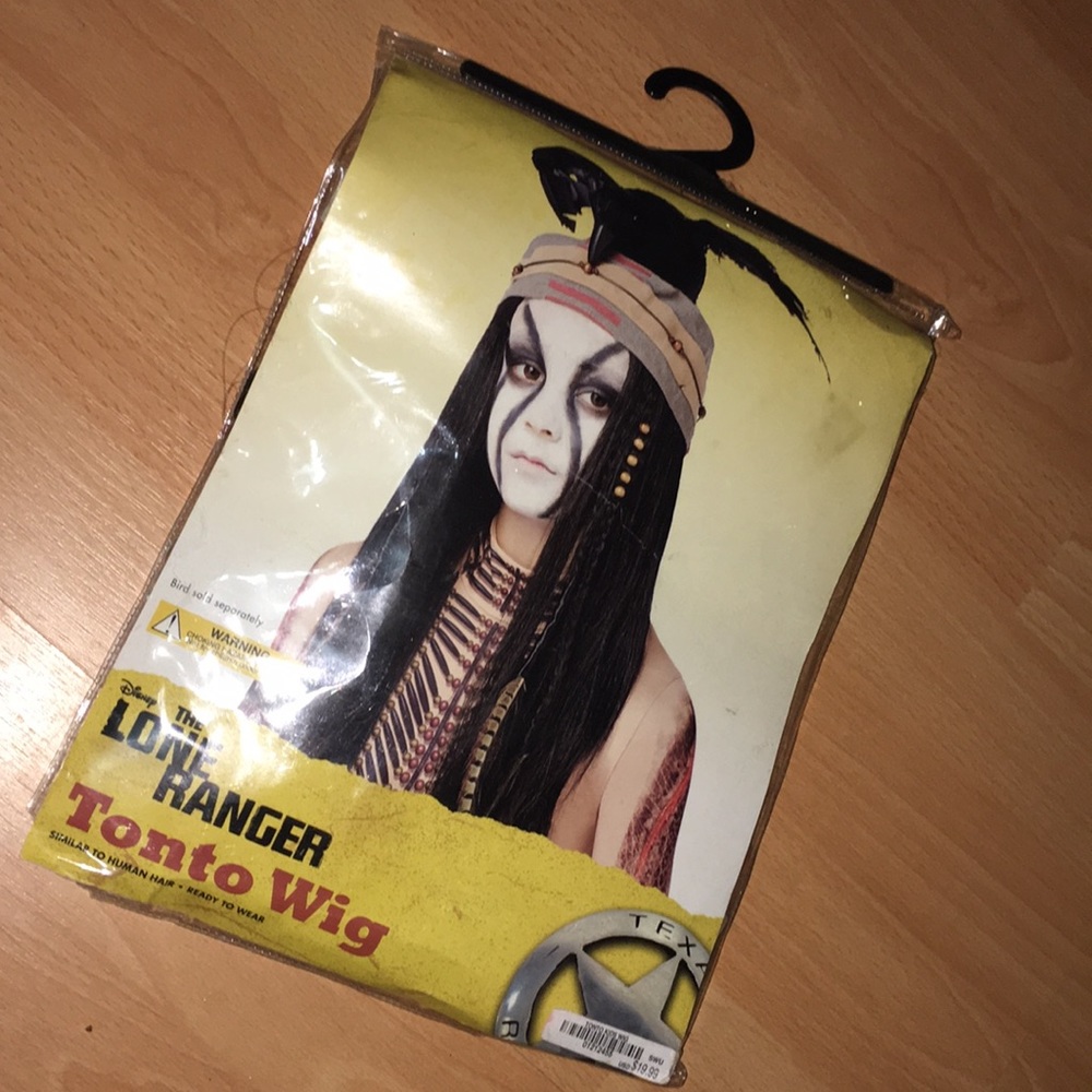 Spirit Halloween The Lone Ranger Tonto Wig