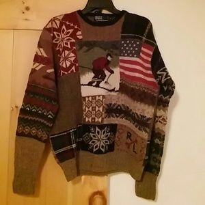 Vintage Polo Ralph Lauren Downhill Ski 