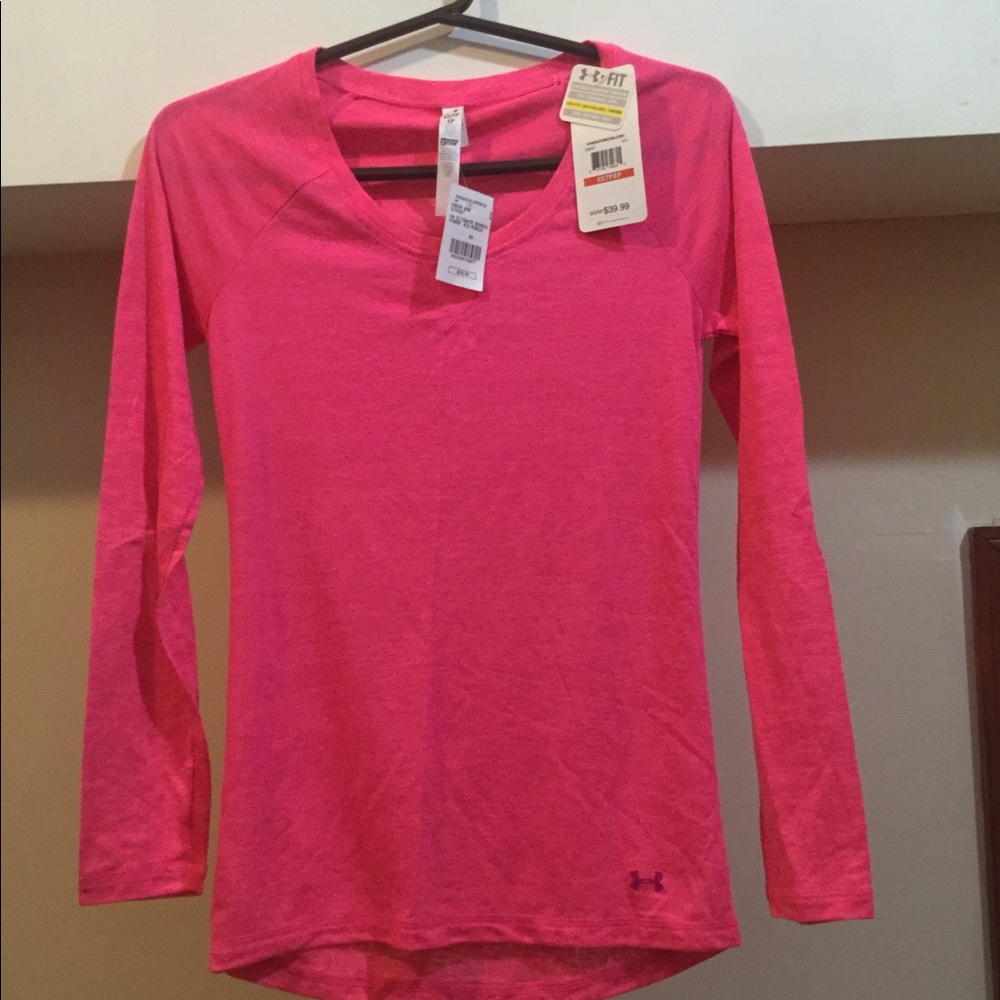 UA Ultimate Burnout LS Tee NWT