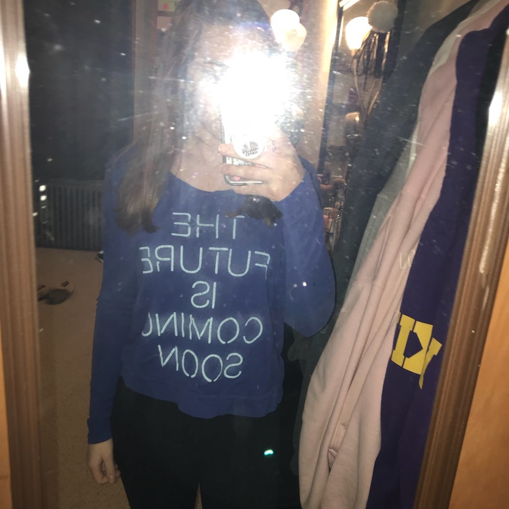 ‘The Future is Coming Soon’ Long Sleeve Shirt