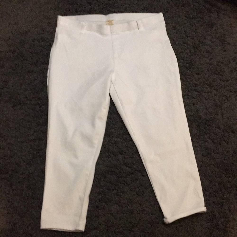 White jeggings