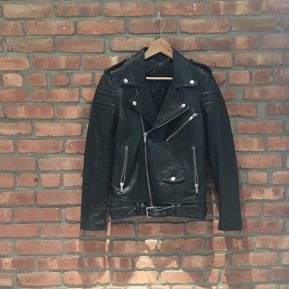 BLK DNM Oversized Motorcycle Jacket (Women’s XS)