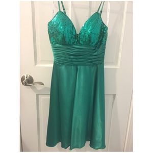 Green Homecoming/Prom Dress