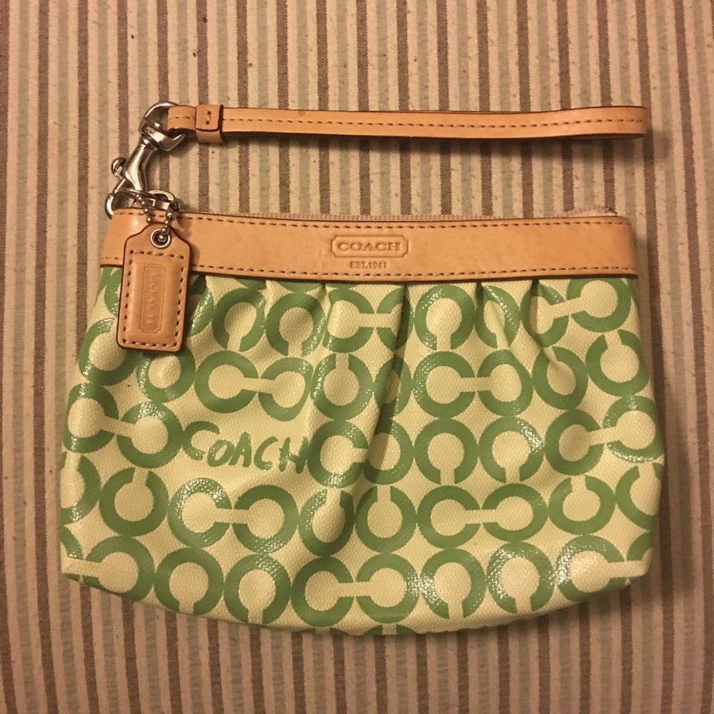 Coach wristlet