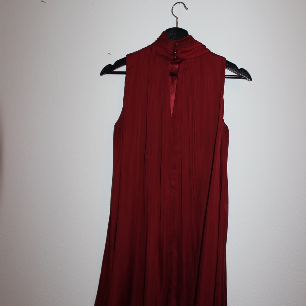 Burgundy Dress
