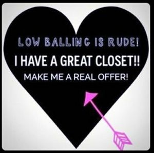 🚫😑NO LOWBALLING😑🚫