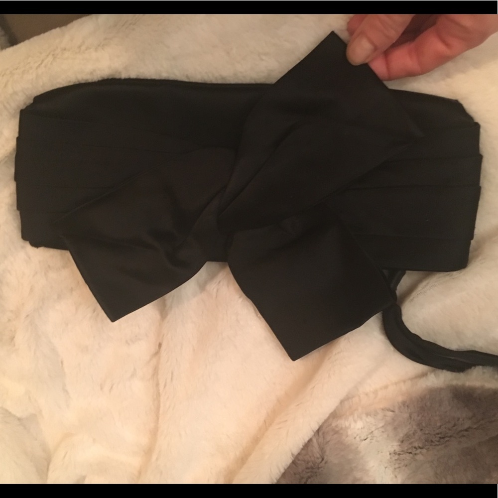 Valentino satin evening clutch