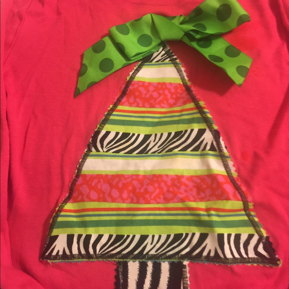Girls medium Christmas shirt