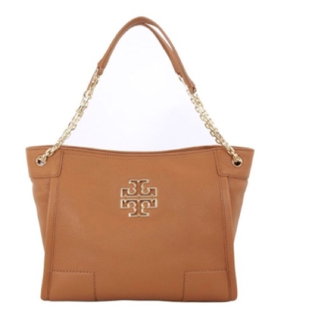 Tory Burch Britten Small Leather Tote