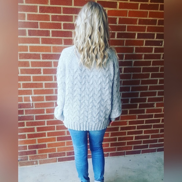 LAST • Sydney Mock Neck Sweater - Picture 5 of 6