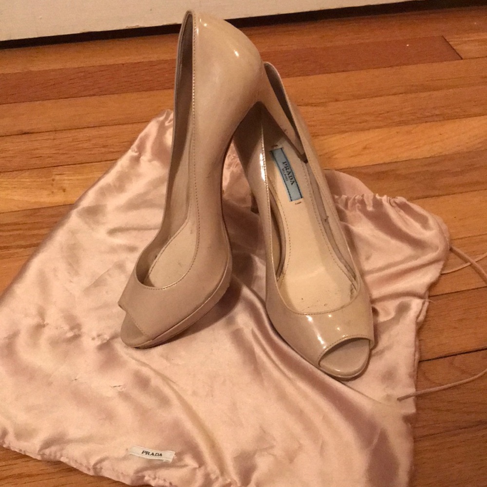 Prada Patent Leather Heel