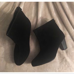 NIB Velvet Ankle Booties