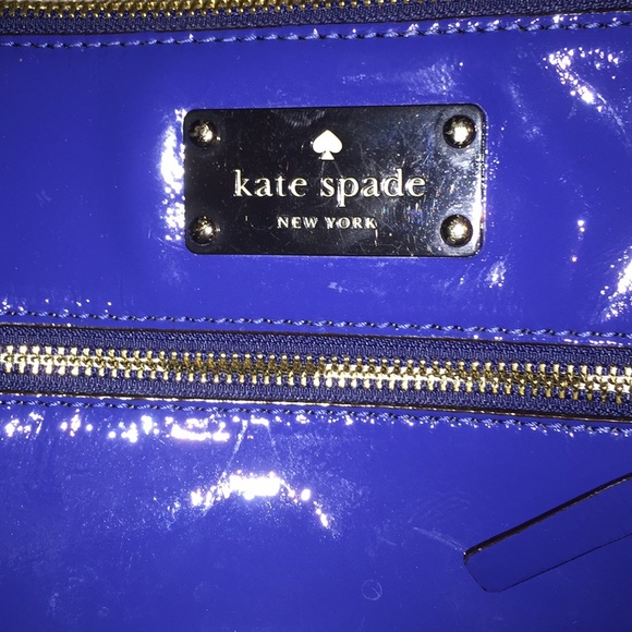 kate spade Handbags - 💙Kate Spade Royal Blue patent leather crossbody💙