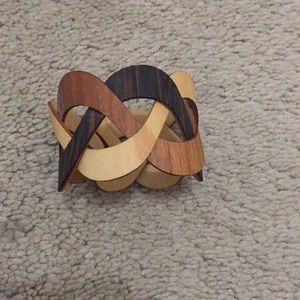 Trinity wood cuff
