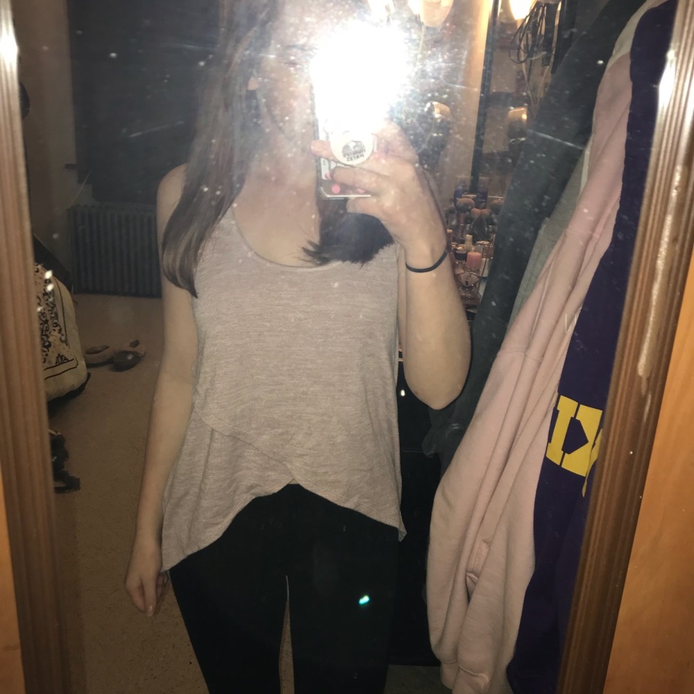 Express high low tank top
