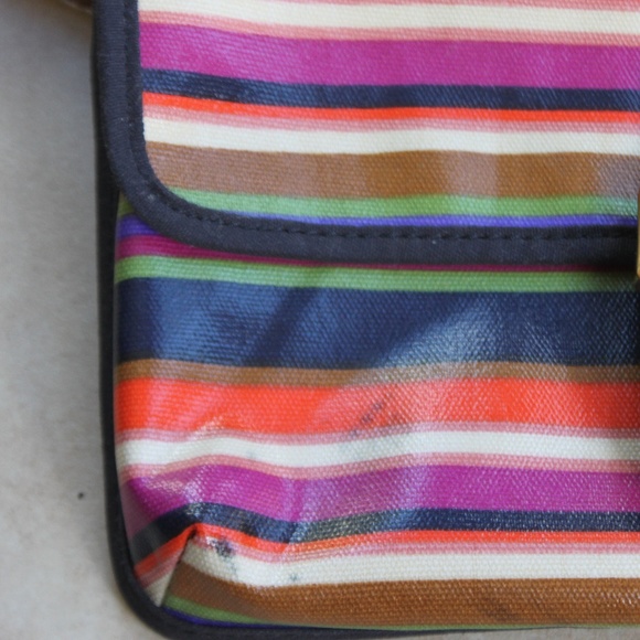 Adorable Fossil Crossbody Striped Bag - Picture 2 of 4