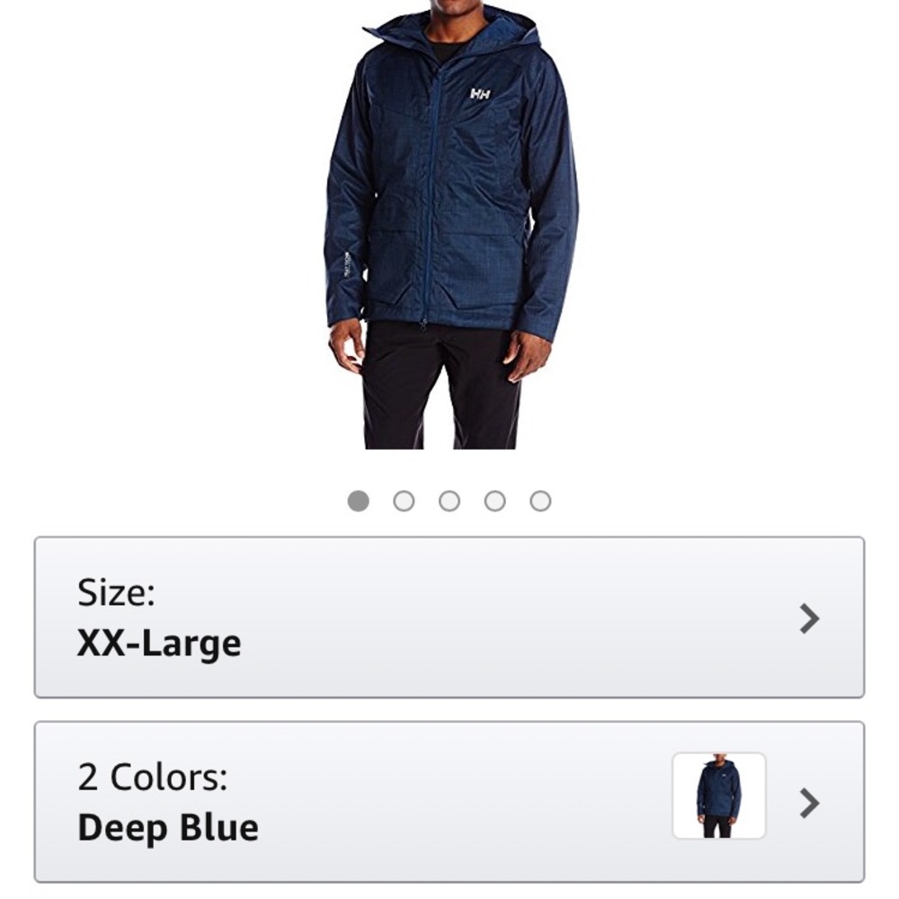 Hello Hansen Men’s Denver Jacket XXL/Navy