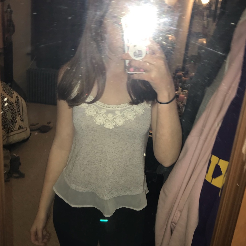 Cute Floral Tank Top