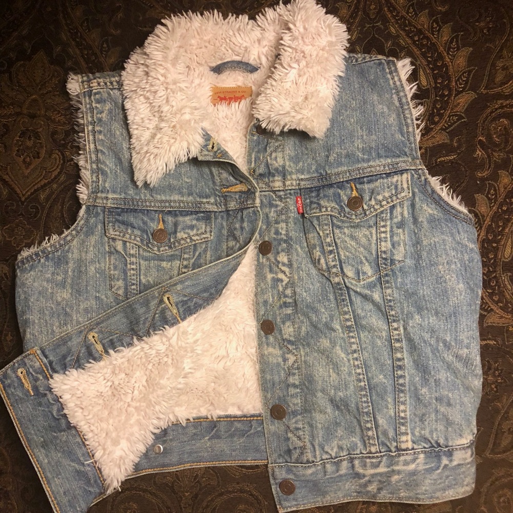 Levi jean vest