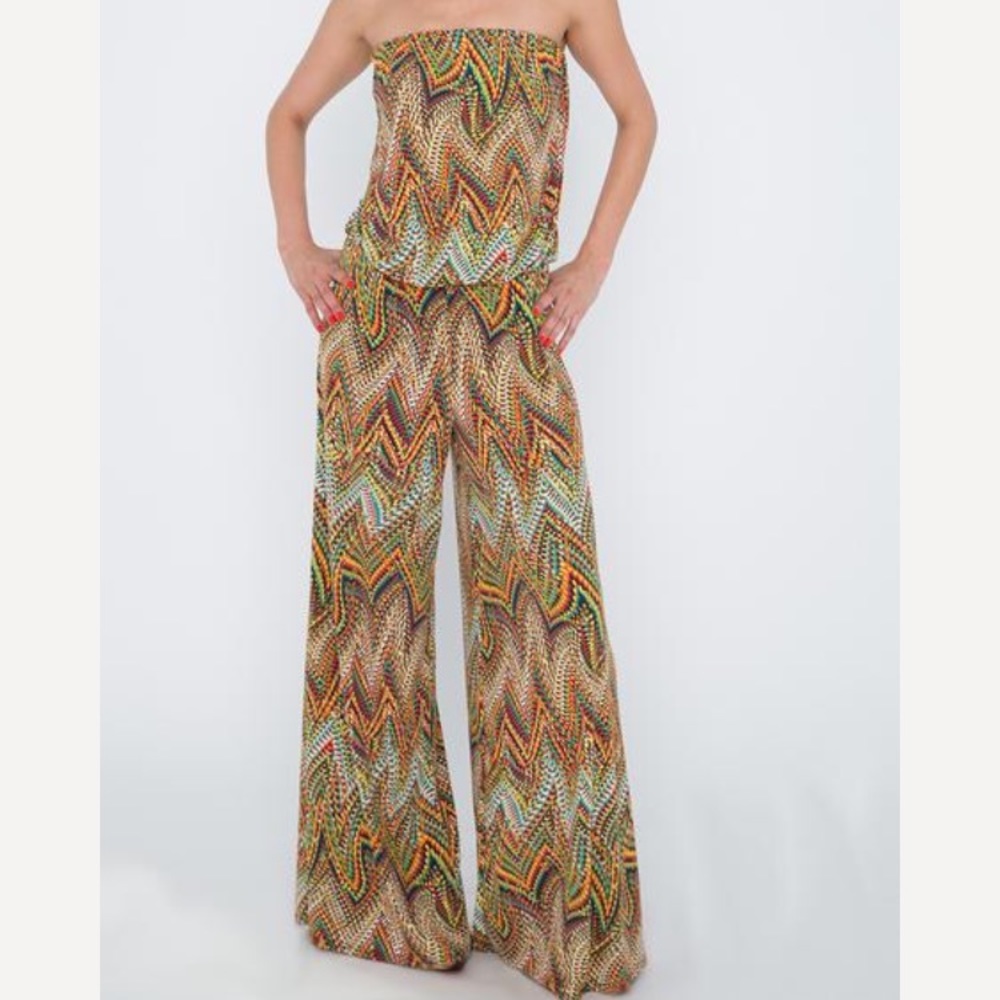 Printed pant romper 🌟✨
