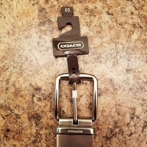 COACH BIG BUCKLE REVERSIBLE BELT NEW