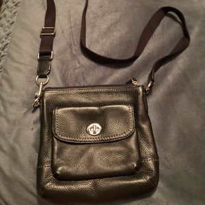 MK Crossbody Leather Bag