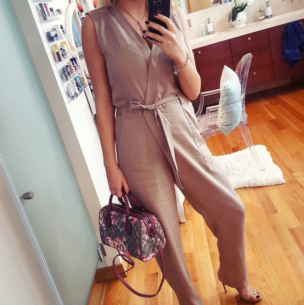 Bcbgmaxazria jumpsuit