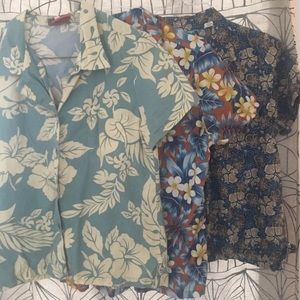 Set of Reyn Spooner Women's Hawaiian Shirts