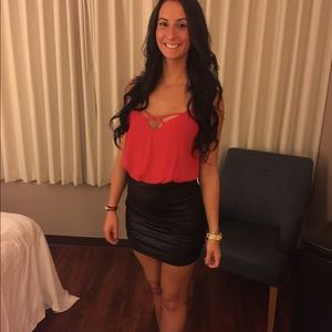 Guess Red and black dress