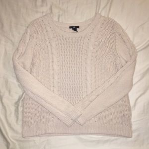 Baby Pink Oversized Sweater