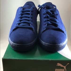 New Blue Suede Shoes! Puma Shoes classic badge