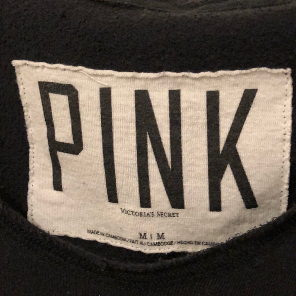 PINK black sweatshirt - Picture 4 of 4
