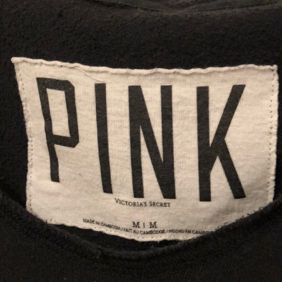 PINK black sweatshirt - Picture 4 of 4