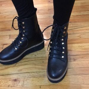 Shellys London Lace up Boots