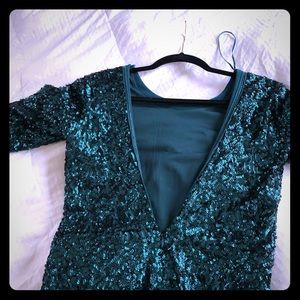 Sexy Sequin Holiday Dress