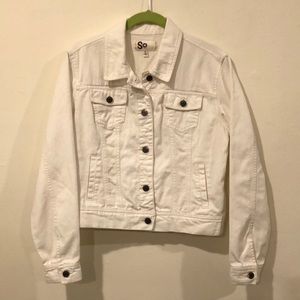 White Jean Jacket