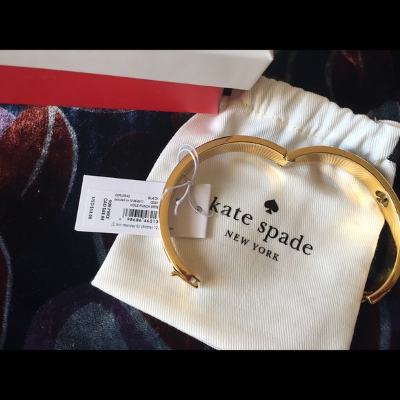 NWT Kate Spade ♠️ black bracelet - Christmas gift - Picture 3 of 3
