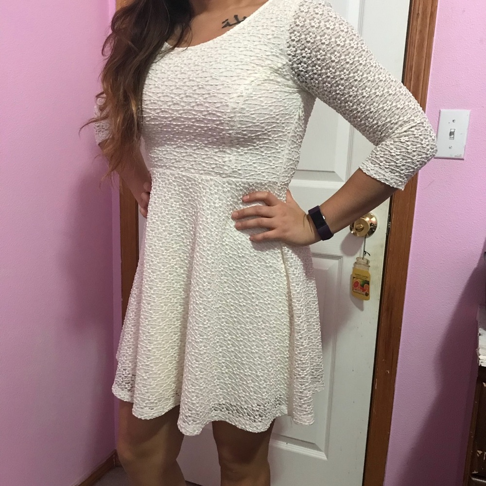 Nordstrom Lush dress in Ivory