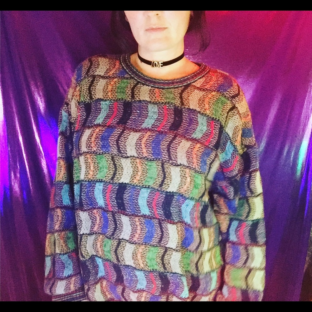 Squiggle sweater
