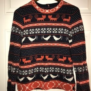 J.crew farmyard fair isle sweater