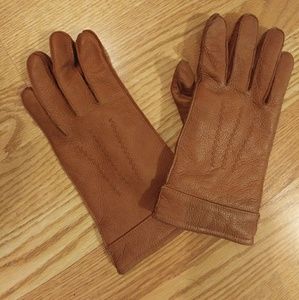Ladies Deerskin gloves, lined w/ Cashmere
