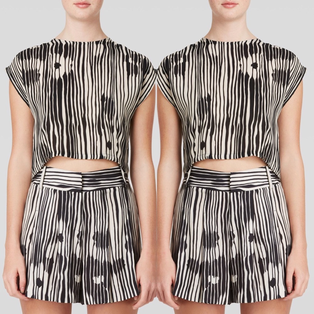 alice + olivia | Danae Silk Blouse