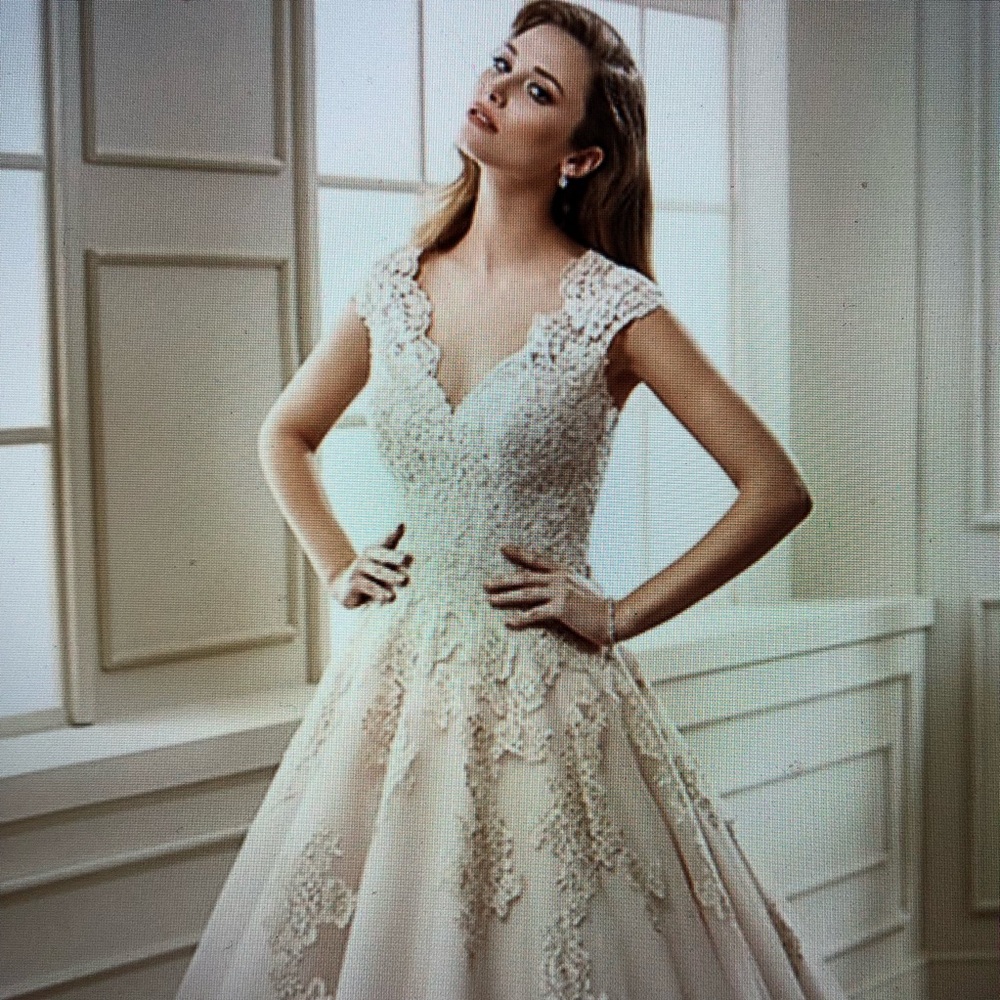 PRINCESS LACE & TULLE A-LINE BY EDDIE K