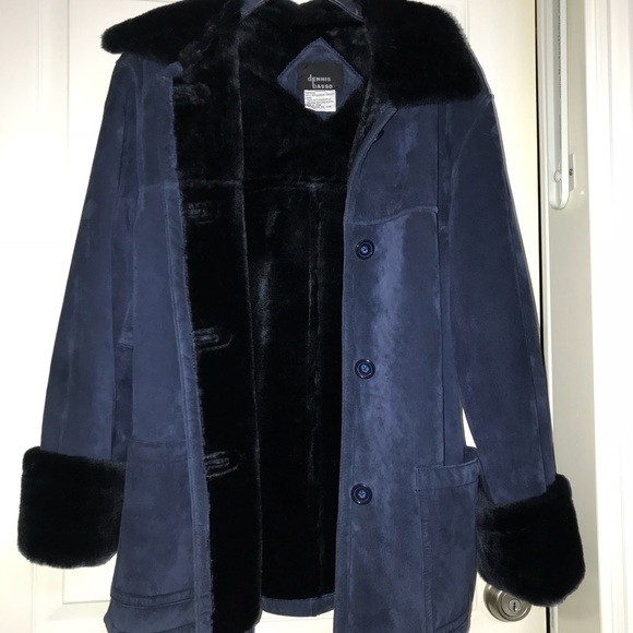 dennis basso leather jacket