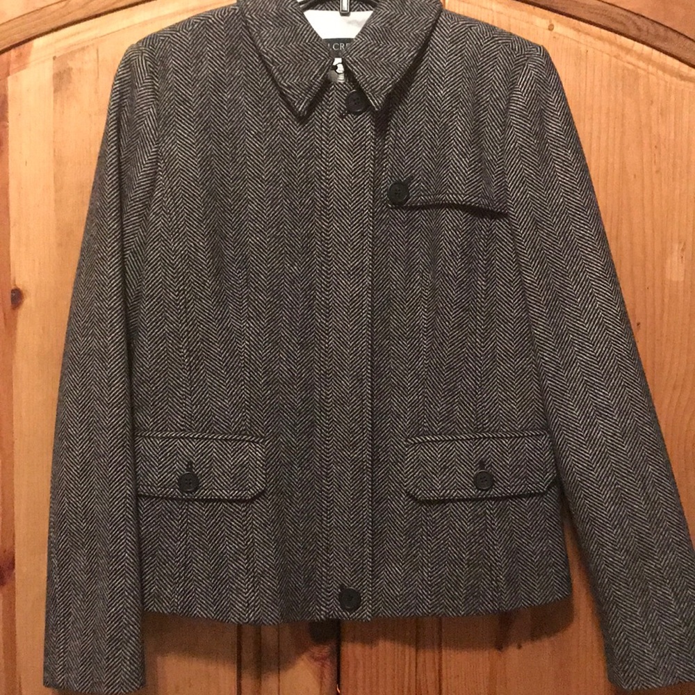 J..Crew Tweed Jacket - Size 6